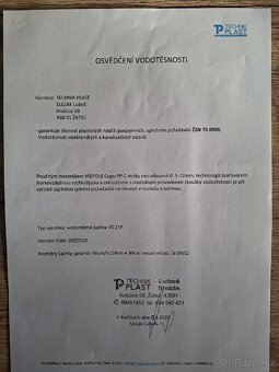 Vodoměrná dvouplášťová šachta - 8