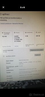 Herní Pc i5 6600/Gtx 1060/16GB RAM DDR4 - 8