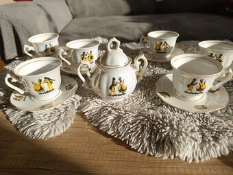 Starožitná porcelánová sada Zaječar(Jugoslávie) - 8