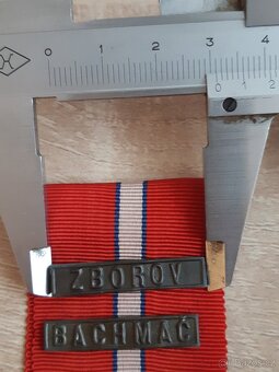 ČS. REVOLUČNÍ MEDAILE - ŠTITKY ZBOROV , BACHMAČ , SIBIŘ - 8
