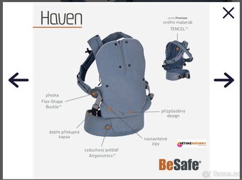 Nosítko BESAFE iZi Haven Basic - 8