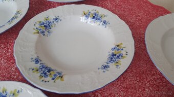 Originál Bernadotte Thun – porcelánové talíře hluboké, 7ks - 8