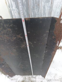 Kovová radlice na čtyřkolku. - 8