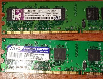 DDR2 // DDR II - Mix 11 ks otestovane, vetsinou jednostrane - 8