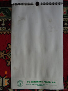 BOHEMIANS PRAHA - nástěnný kalendář 2002 (48x30cm) - 8