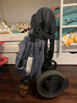 Sportovni kočárek valco snap trend denim - 8