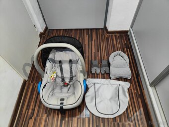 Prodáme kombinovaný kočárek Anex Cross 3v1 po jednom dítěti. - 8