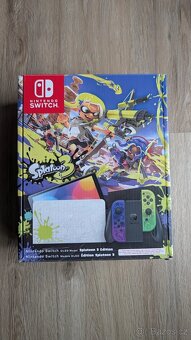 Nintendo Switch OLED – Splatoon 3 edice + 128GB SSD karta - 8