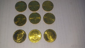 Sada oběžných mincí ČR 2009 - PROOF, 10kč 2005 - 8