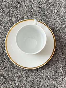 hrnek hrneček porcelán retro porcelán hrnek podšálek koflík - 8