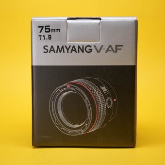 Samyang V-AF set | 24 | 35 | 45 | 75 + Manual focus adaptér - 8