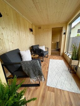 Venkovní sauna s odpočívárnou - 8