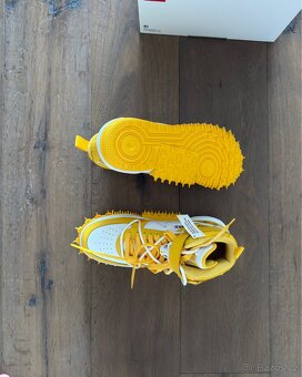 Nike Air Force 1 Mid Off-White Varsity Maize - 8