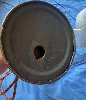 starožitná lampička funkční-více v inzerátu - 8