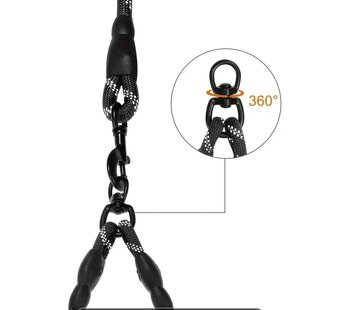 Vodítko pro dva psy, nové - 8