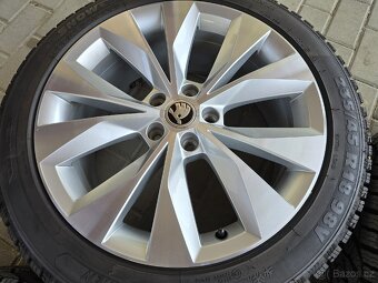 Zimní Alu kola Cassiopeia Škoda Superb r18 - 8