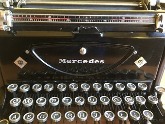 Psací stroj MERCEDES - REZERVACE DO 3.6. - 8