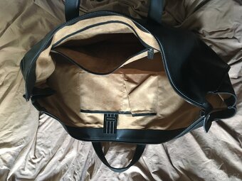 Cestovní kožená brašna - taška Ermengildo Zegna - 8