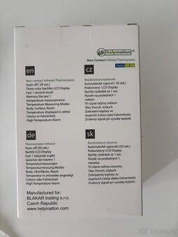 Bezdotykový teploměr Helpmation JXB308 - 8