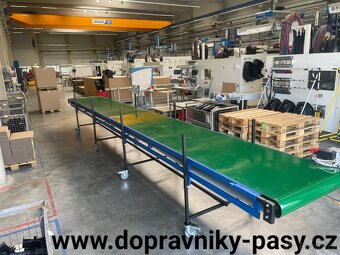 Pásový dopravník - transportér - válečková dráha - 8