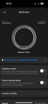 Ultrahuman Ring Air Raw Titanium vel. 10 - 8
