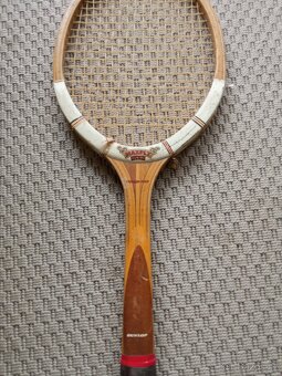 Retro tenisová raketa Dunlop - 8