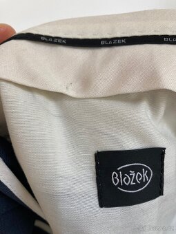 Pánský oblek Blažek ze střižní vlny - 8