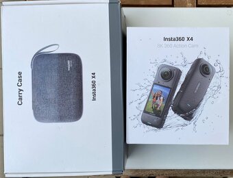 Insta360 X4 - zánovní 360" 8K kamera, bohaté přísl. - 8