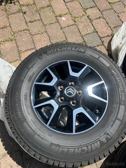 Citroen Jumper alu kola r16 5x118 Michelin Agilis - 8