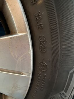 Plechové disky 14” 5x100 a zimní pneu 185/60/R14 - 8