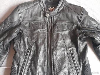Harley Davidson® kožená bunda vel.L TOP STAV - 8