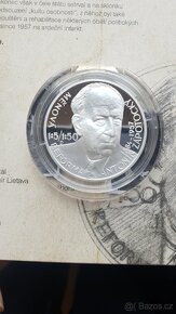 Stříbrné medaile Českoslovenští presidenti - 8