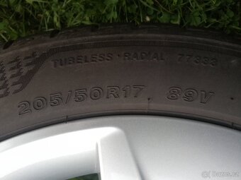 alu Škoda Scala letní 205/50/17 Bridgestone, alu Volans 17" - 8