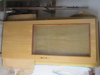 3x starší dveře-2x80P,proskl.1x90P.proskl."fládrované,pěkné - 8