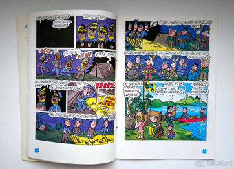 Čtyřlístek č. 130 - Ostrov delfínů - Original - NELUŠTĚNÝ - 8