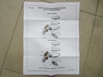Snímače Fender Vintera ‘60’s Vintage Strat - 8