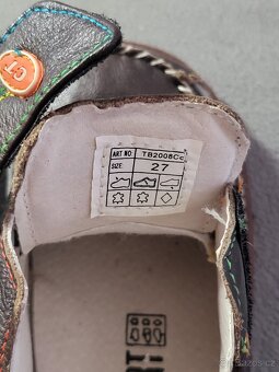 Dětská kožená obuv COMFORT – vel. 27 - 8