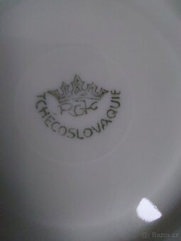 Loučky-porcelánová konvice a dva šálky - 8
