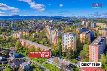 Prodej bytu 2+1, 52 m², Český Těšín, ul. Hrabinská - 8