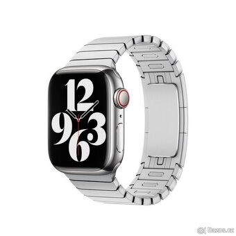 Nový řemínek Apple Watch 38/40/41 mm Silver Link Bracelet - 8