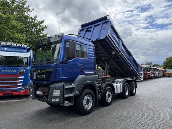 MAN TGS 35.500 8x4 třístranný sklápěč Bordmatic - 8