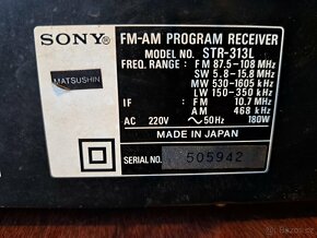 Receiver SONY STR-313L, krásný zvuk - 8