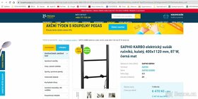 SAPHO - KARBO-KB904 elektrický sušák ručníků, kulatý - 8
