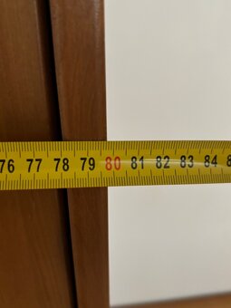 Skříň Leksvik IKEA, masivní borovice, mořidlo antik - 8