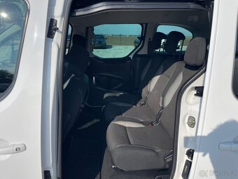 Peugeot Partner Tepee 1.6Hdi 73kw, velké rádio, po servise - 8
