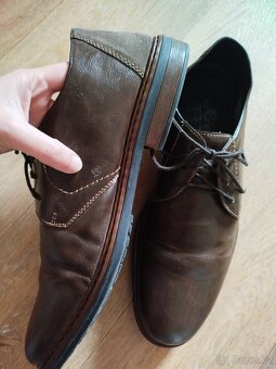 Pánské polobotky Rieker, vel. 47 - 8