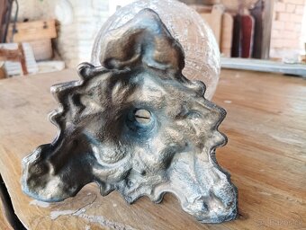 STAROŽITNÁ PETROLEJKA VE STYLU ART NOUVEAU, FRANCIE, 1900 - 8