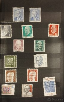 Sbírku známek známky 4x album č1 - 8