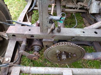 traktor traktůrek malotraktor korba předválečný Opel - 8