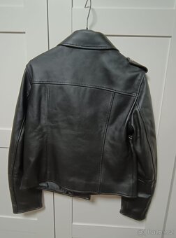 Nová kožená bunda originál Hugo Boss vel. M - 8